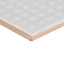 Urbano dusk 3d mix ceramic gray textured subway tile 4x12 glossy  NURBDUSMIX4X12 product shot profile view