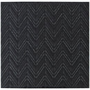 Urbano ink 3d mix ceramic black textured subway tile 4x12 glossy NURBINKMIX4X12 product shot tile view 2