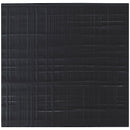 Urbano ink 3d mix ceramic black textured subway tile 4x12 glossy NURBINKMIX4X12 product shot tile view