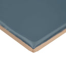 Urbano navy ceramic white subway tile 4x12 glossy  msi collection NURBNAV4X12 product shot profile view