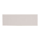 Urbano pure 3d mix ceramic white textured subway tile 4_x12_ glossy  NURBPURMIX4X12 product shot tile view