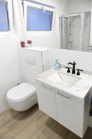 Calacatta Nowy Engineered Marble Vanity Top with Backsplash - MSI Collection