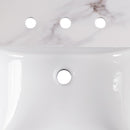 Calacatta Castana Polished Q Plus Vanity Top with Built in Sink - MSI Collection