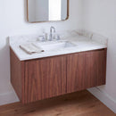 Calacatta Castana Polished Q Plus Vanity Top with Built in Sink - MSI Collection