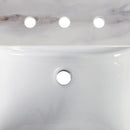 Calacatta Castana Polished Q Plus Vanity Top with Built in Sink - MSI Collection