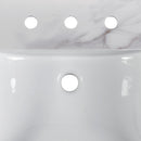 Calacatta Castana Polished Q Plus Vanity Top with Built in Sink - MSI Collection