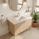 Ivoritaj Polished Q Plus Vanity Top with Built in Sink - MSI Collection