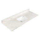 Ivoritaj Polished Q Plus Vanity Top with Built in Sink - MSI Collection
