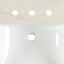 Solitaj Polished Q Plus Vanity Top with Built in Sink - MSI Collection