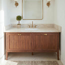 Solitaj Polished Q Plus Vanity Top with Built in Sink - MSI Collection