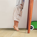 Smithcliffs - Lanston Oak 7"x48" Waterproof Hybrid Rigid Core Flooring - MSI Collection baby on floor view