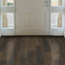 Rigid Core Luxury Vinyl Plank Flooring 7"x 48" Cyrus Barrell -MSI EVERLIFE Collection room shot door view floor