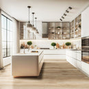 Laurel Reserve Flaxen 9"x48" 22MIL Rigid Core Luxury Vinyl Plank Flooring - MSI Collection kitchen view 