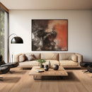 Laurel Reserve Larkin 9"x48" 22MIL Rigid Core Luxury Vinyl Plank Flooring - MSI Collection living room view