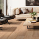 Laurel Reserve Larkin 9"x48" 22MIL Rigid Core Luxury Vinyl Plank Flooring - MSI Collection living room view 2