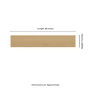 Laurel Reserve Palmilla 9"x48" 22MIL Rigid Core Luxury Vinyl Plank Flooring - MSI Collection