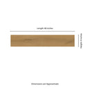 Laurel Reserve Scandi 9"x48" 22MIL Rigid Core Luxury Vinyl Plank Flooring - MSI Collection