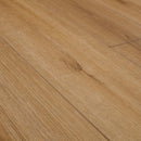Close-up of a wooden floor with visible grain and texture