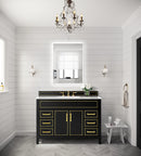 Frysta LED Frameless Rectangular Mirror Lighted Bathroom Vanity with Dimmer and Defogger Villohome