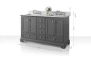 Audrey 60" Bath Vanity Set