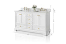 Audrey 60" Bath Vanity Set