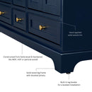 Audrey 84" Bath Vanity Set