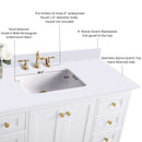 Audrey 84" Bath Vanity Set