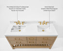Elizabeth 60" Bath Vanity Set