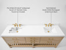 Elizabeth 84" Bath Vanity Set