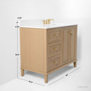 Hannah Bathroom Vanity Collection Villohome