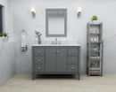 Kayleigh Bathroom Vanity with Sink and Carrara White Marble Top Cabinet Set Villohome