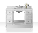 Maili Bathroom Vanity with Sink and Carrara White Marble Top Cabinet Set Villohome
