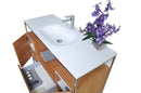 Tory Bathroom Vanity with Solid Surface Top Cabinet Set with Mirror Villohome