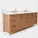 Turlington 84" Bath Vanity Set