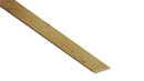 Aura Gold 0.43" Thick  x 1.49" Width x 78" Surface Reducer Molding - MSI Everlife edge view