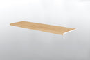 Bayside Buff 1.25" Thick x 12" Wide x 47.24" Length Luxury Vinyl Stair Tread Eased Edge - MSI Everlife Collection profile view