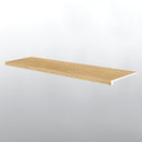 Bluffview 1.73 in. T x 47 in. L x 12.1 in. W Luxury Vinyl Flooring Trim Eased Edge Stair Tread