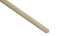 Coral Ash 0.75" Thick x 0.75" Wide x 78" Length Luxury Vinyl Quarter Round Molding - MSI Everlife edge view