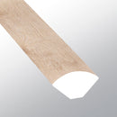 Daria Umber 0.75"x94"x0.63" Luxury Vinyl Flooring Trim Quarter Round - MSI Everlife Collection