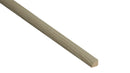 Moorville 0.75" Thick x 0.75" Wide x 78" Length Luxury Vinyl Quarter Round Molding - MSI Everlife edge view