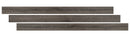 Walnut Waves 0.75" Thick x 2.75" Width x 94" Luxury Vinyl Flush Stairnose Molding - MSI Everlife Product shot molding view 2
