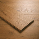 Wooden flooring panel on a wooden floor