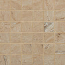 Veneto sand 12x12 porcelain mesh mounted mosaic tile NVENESAN2X2 product shot one tile top view