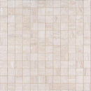 Veneto white 12x12 porcelain mesh mounted mosaic tile NVENEWHI2X2 product shot one tile top view