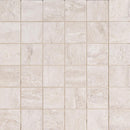 Veneto white 12x12 porcelain mesh mounted mosaic tile NVENEWHI2X2 product shot multiple tiles top view