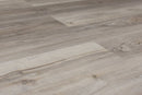 SPC Vinyl Rigid Core 7" Width 60" RL, 7mm Thick, 1.5mm IXPE Axiom Frost, Victorum Floors - Mazzia Collection angle plank view 2