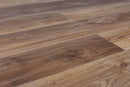SPC Vinyl Rigid Core 7" Width 60" RL, 7mm Thick, 1.5mm IXPE Elected Bronze, Victorum - Mazzia Collection plank view angle closeup