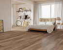 SPC Vinyl Rigid Core 7" Width 60" RL, 7mm Thick, 1.5mm IXPE Lithe Sequoia, Victorum Floors - Mazzia Collection bedroom view 2