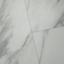 Vinyl planks spc rigid core lvt carrara silver 5.2mm thickness 20mil super protect wearlayer preattached premium pad 1520311-VH product shot angle view
