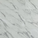 Vinyl planks spc rigid core lvt carrara silver 5.2mm thickness 20mil super protect wearlayer preattached premium pad 1520311-VH product shot profile view